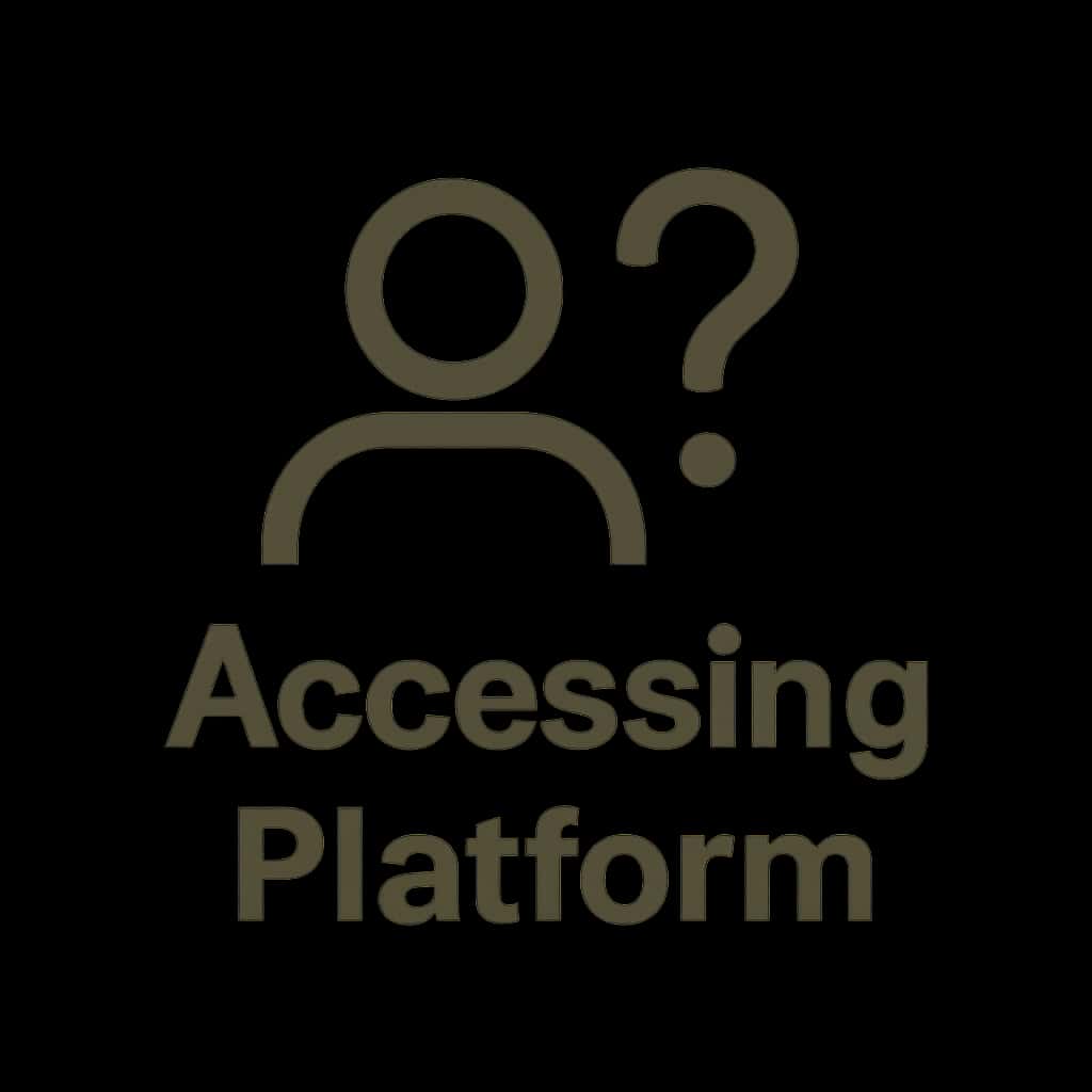 Icon representing the C1 Lottery platform access guide.