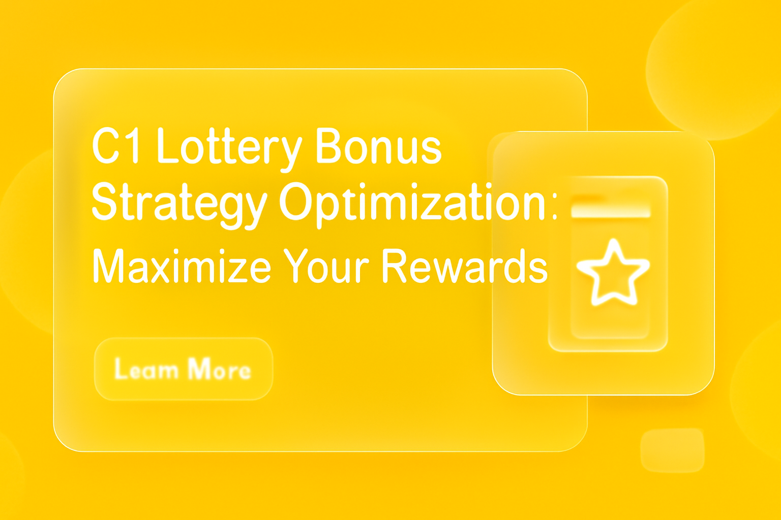 Informational scene depicting access to the C1 Lottery platform with focused elements on technology.