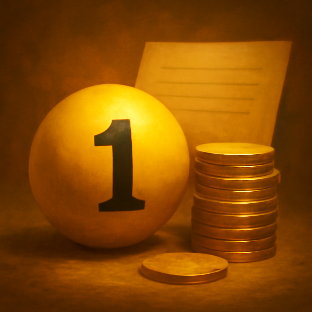 An icon showing mobile safety features of the C1 Lottery.