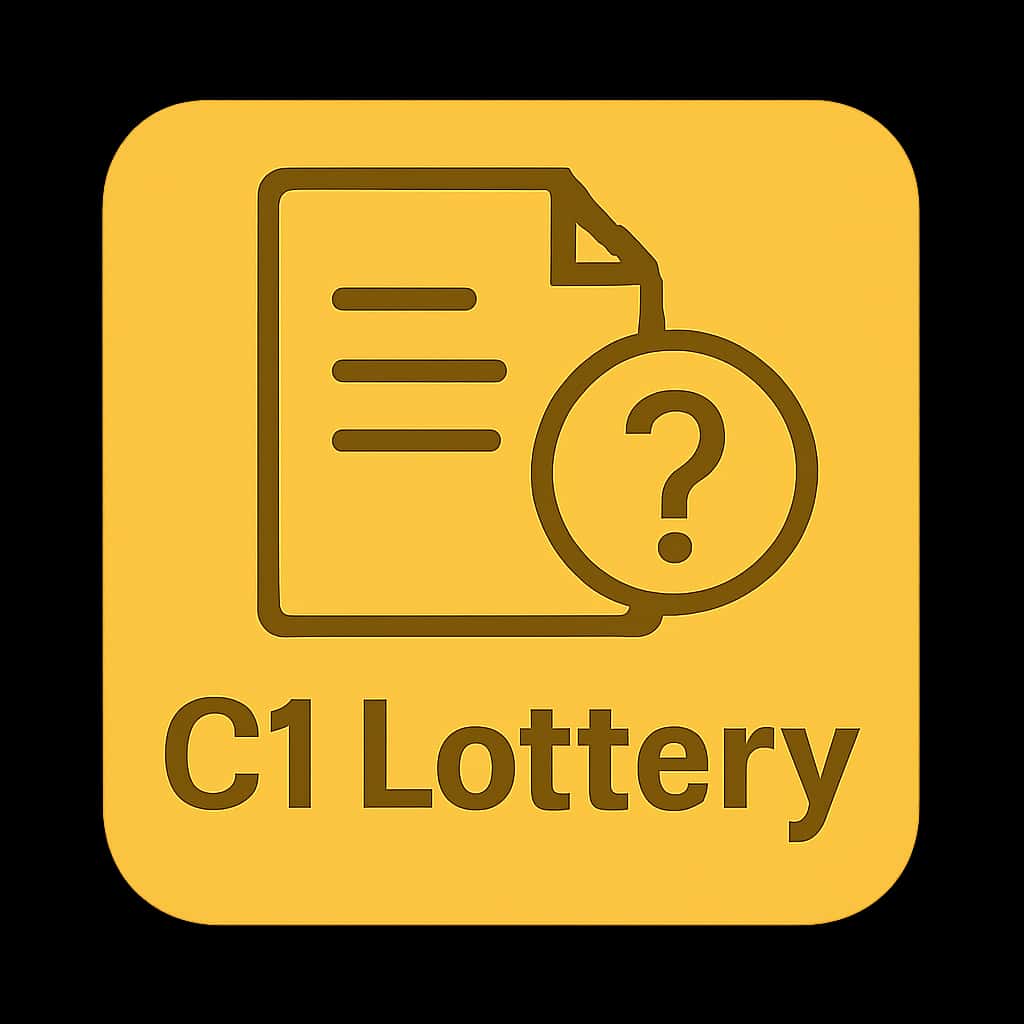Minimal icon representing Getting Started with C1 Lottery.