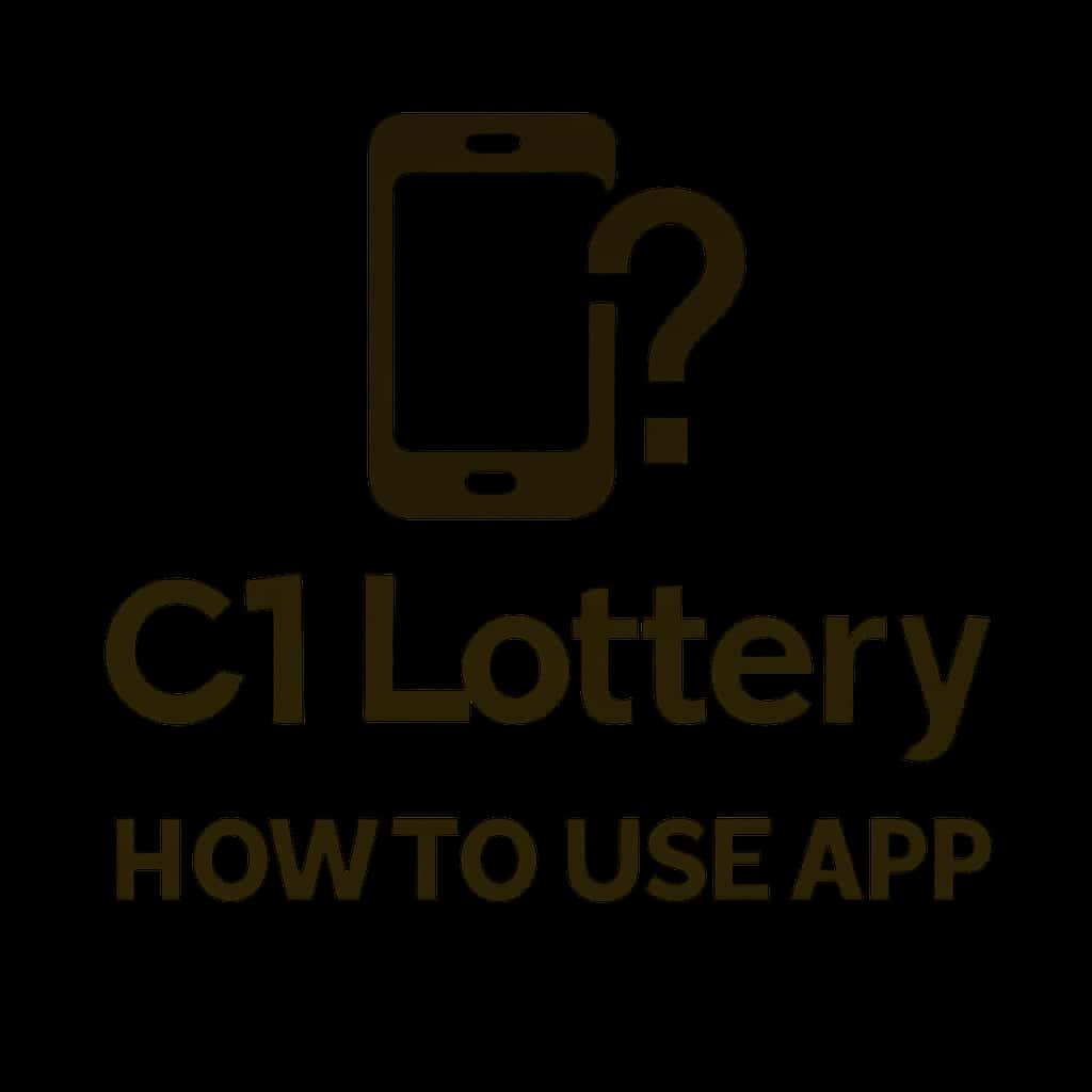 Icon representing a guide for the C1 Lottery app.