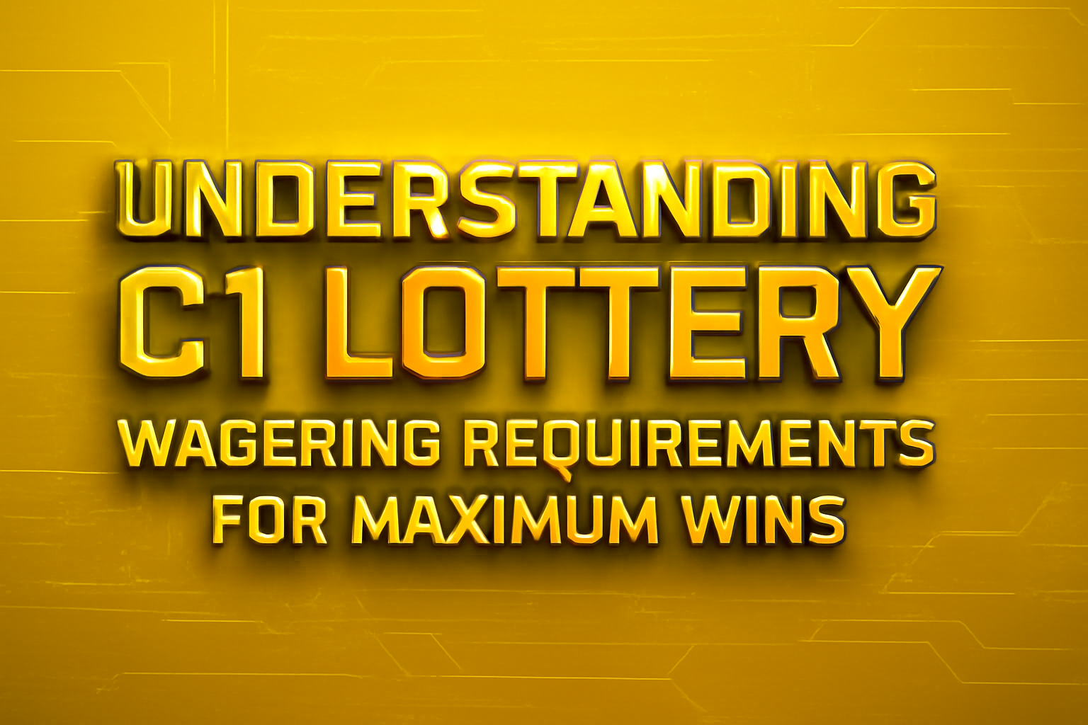 An informative graphic representing mobile safety for the C1 Lottery application.