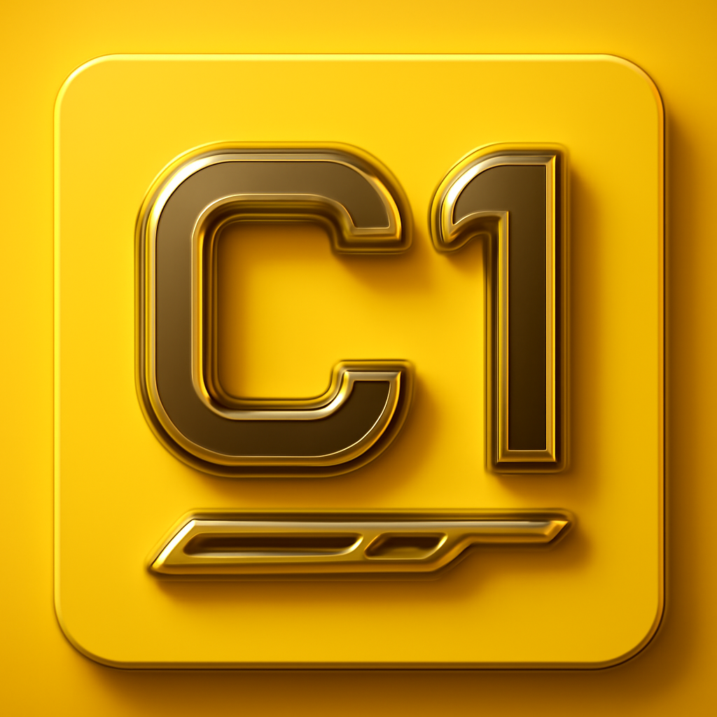 An icon showing mobile safety features of the C1 Lottery.